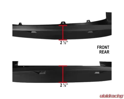 Spec-D Rivet Style Fender Flares Ford F-Series 2017-2021 - FDF-F25017A-PK-WB