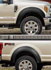 Spec-D Rivet Style Fender Flares Ford F-Series 2017-2021                                     - FDF-F25017A-PK-WB - Image 10