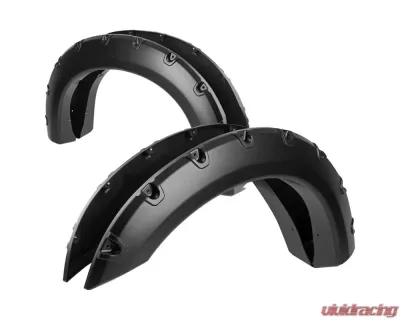 Spec-D Smooth Rivet Polypropylene Style Fender Flares Ford F-250 | F350 1999-2007 - FDF-F25099V2-PK-MP