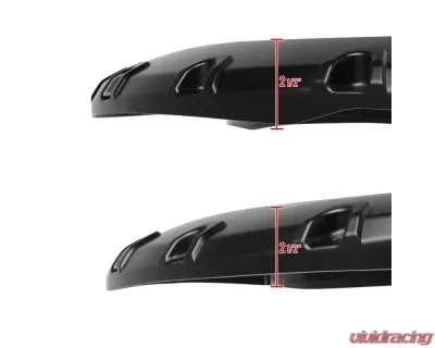 Spec-D Smooth Rivet Polypropylene Style Fender Flares Ford F-250 | F350 1999-2007 - FDF-F25099V2-PK-MP