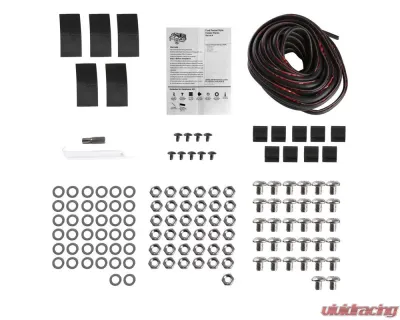 Spec-D Smooth Rivet Polypropylene Style Fender Flares Ford F-250 | F350 1999-2007 - FDF-F25099V2-PK-MP