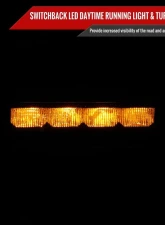 Spec-D Switchback LED Front Flat Fender Flares Jeep Gladiator JT 2020-2022                                     - FDF-GDT20A-F-WB - Image 4