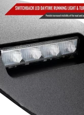 Spec-D Switchback LED Front Flat Fender Flares Jeep Gladiator JT 2020-2022                                     - FDF-GDT20A-F-WB - Image 7