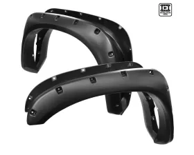 Spec-D Smooth Rivet Style Fender Flares w/ Smooth Finish Dodge RAM 2002-2009