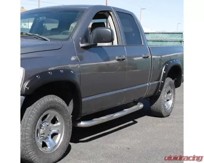 Spec-D Smooth Rivet Style Fender Flares w/ Smooth Finish Dodge RAM 2002-2009 - FDF-RAM02-PK-RS