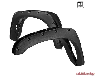 Spec-D Rough Textured Rivet Style Fender Flares Dodge RAM 2002-2009 - FDF-RAM02-TS-RS