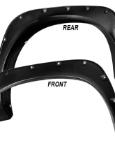 Spec-D Rough Textured Rivet Style Fender Flares Dodge RAM 2002-2009                                     - FDF-RAM02-TS-RS - Image 8