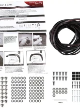Spec-D Rough Textured Rivet Style Fender Flares Dodge RAM 2002-2009                                     - FDF-RAM02-TS-RS - Image 9