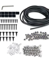 Spec-D Smooth Rivet Polypropylene Style Fender Flares Dodge RAM 2002-2009                                     - FDF-RAM02B-PK-MP - Image 7