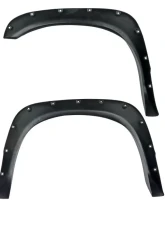 Spec-D Smooth Rivet Polypropylene Style Fender Flares Dodge RAM 2002-2009                                     - FDF-RAM02B-PK-MP - Image 8