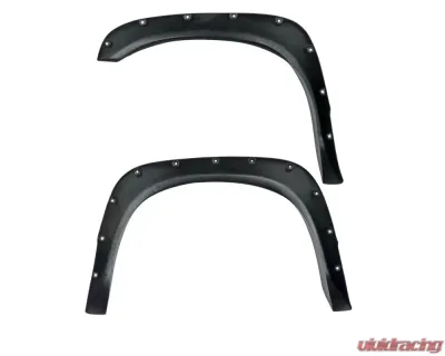 Spec-D Smooth Rivet Polypropylene Style Fender Flares Dodge RAM 2002-2009 - FDF-RAM02B-PK-MP