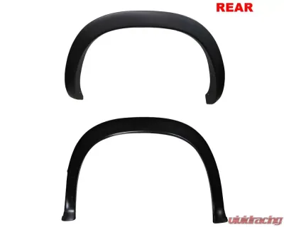 Spec-D Smooth Factory OE Style Fender Flares Dodge RAM 2002-2009 - FDF-RAM02BK-MP
