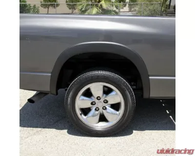 Spec-D Factory OE Polypropylene Style Fender Flares Dodge RAM 2002-2009 - FDF-RAM02BK-RS