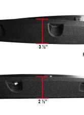 Spec-D Textured Rivet Style Fender Flares Dodge RAM 1500 2009-2021                                     - FDF-RAM0915-TS-RS - Image 3