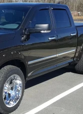 Spec-D Textured Rivet Style Fender Flares Dodge RAM 1500 2009-2021                                     - FDF-RAM0915-TS-RS - Image 10