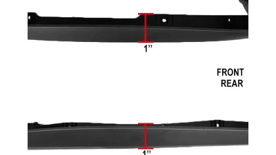 Spec-D Smooth Factory OE Style Fender Flares  Dodge Ram 1500 2009-2023                                     - FDF-RAM0915BK-MP - Image 3
