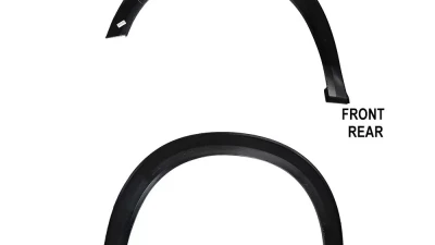 Spec-D Smooth Factory OE Style Fender Flares  Dodge Ram 1500 2009-2023                                     - FDF-RAM0915BK-MP - Image 8