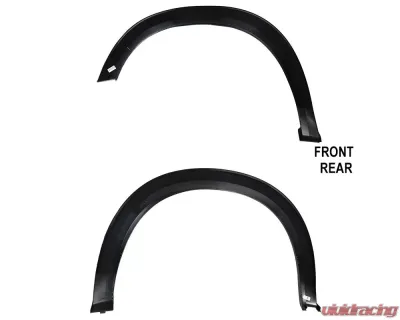 Spec-D Smooth Factory OE Style Fender Flares Dodge RAM 1500 2009-2021 - FDF-RAM0915BK-MP