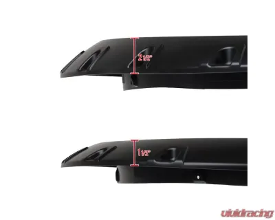 Spec-D Smooth V2 Rivet Style Fender Flares Dodge RAM 1500 2009-2021 - FDF-RAM0915V2-PK-MP