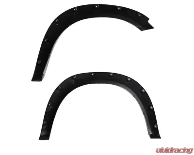 Spec-D Smooth V2 Rivet Style Fender Flares Dodge RAM 1500 2009-2021 - FDF-RAM0915V2-PK-MP