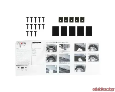Spec-D Smooth Factory OE Style Fender Flares Dodge RAM 2500 | 3500 2010-2017 - FDF-RAM1025BK-MP