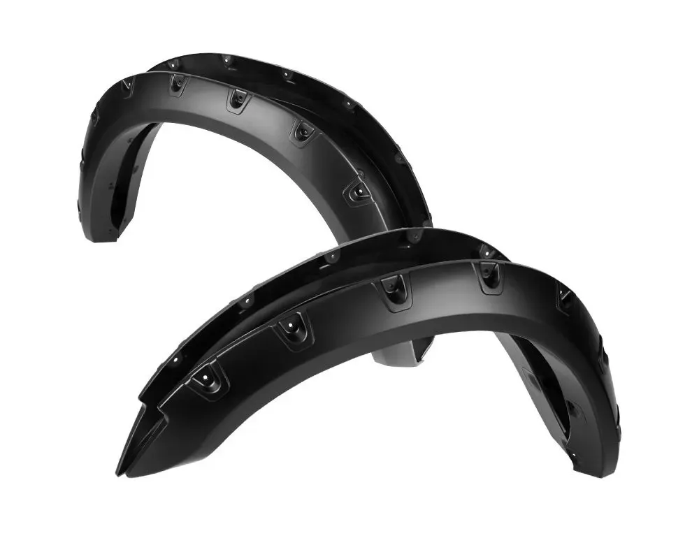 Spec-D Smooth V2 Rivet Style Fender Flares Dodge RAM 2500 | 3500 2010-2017 - FDF-RAM1025V2-PK-MP