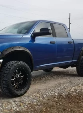 Spec-D Smooth V2 Rivet Style Fender Flares Dodge RAM 2500 | 3500 2010-2017                                     - FDF-RAM1025V2-PK-MP - Image 10