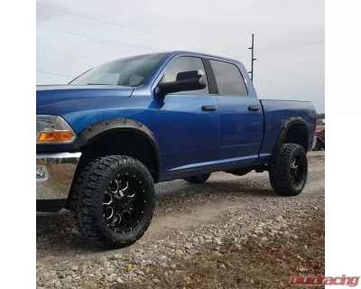Spec-D Smooth V2 Rivet Style Fender Flares Dodge RAM 2500 | 3500 2010-2017 - FDF-RAM1025V2-PK-MP