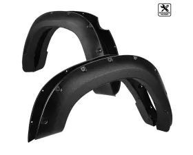 Spec-D Textured Rivet Style Fender Flares Dodge RAM 1500 2019-2021