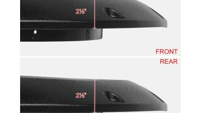 Spec-D Textured Rivet Style Fender Flares Dodge Ram 1500 2019-2024                                     - FDF-RAM1915-TS-MP - Image 4