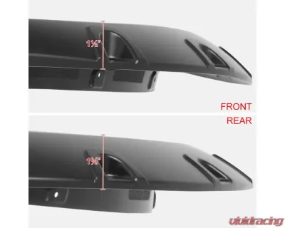 Spec-D Smooth Pocket Rivet Style Fender Flares Set Dodge RAM 2500 | 3500 2019-2021 - FDF-RAM1925A-PK-MP