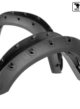 Spec-D Textured Pocket Rivet Style Fender Flares Set Dodge RAM 2500 | 3500 2019-2021                                     - FDF-RAM1925B-PK-MP - Image 10