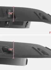 Spec-D Textured Pocket Rivet Style Fender Flares Set Dodge RAM 2500 | 3500 2019-2021                                     - FDF-RAM1925B-PK-MP - Image 3