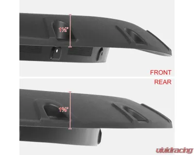 Spec-D Textured Pocket Rivet Style Fender Flares Set Dodge RAM 2500 | 3500 2019-2021 - FDF-RAM1925B-PK-MP