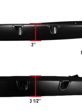 Spec-D Smooth Rivet Style Fender Flares Dodge RAM 1994-2001                                     - FDF-RAM94A-PK-MP - Image 3