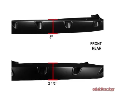 Spec-D Smooth Rivet Style Fender Flares Dodge RAM 1994-2001 - FDF-RAM94A-PK-MP
