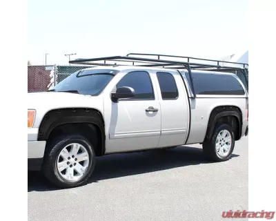 Spec-D Textured Rivet Style Fender Flares GMC Sierra 2007-2013 - FDF-SIE07-TS-RS