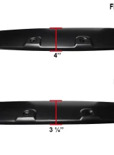 Spec-D Matte Black Polypropylene Fender Flares GMC Sierra 2007-2013                                     - FDF-SIE07A-PK-MP - Image 5