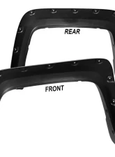 Spec-D Smooth Rivet Style Fender Flares GMC Sierra 2016-2018                                     - FDF-SIE16A-PK-MP - Image 8