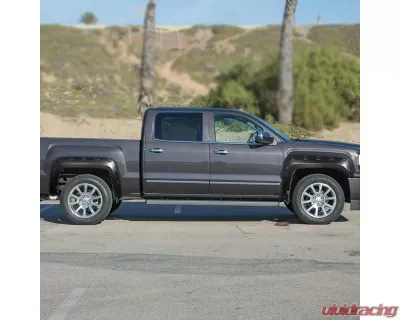 Spec-D Smooth Rivet Style Fender Flares GMC Sierra 2016-2018 - FDF-SIE16A-PK-MP