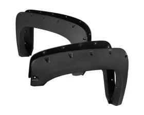 Spec-D Black Rugged Texture Rivet Style Fender Flares Chevrolet Silverado 2007-2013