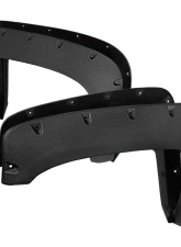Spec-D Black Rugged Texture Rivet Style Fender Flares Chevrolet Silverado 2007-2013                                     - FDF-SIV07-TS-RS - Image 10