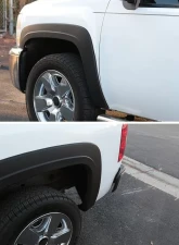 Spec-D Smooth Factory OE Style Fender Flares Chevrolet Silverado 2007-2013                                     - FDF-SIV07BK-MP - Image 3
