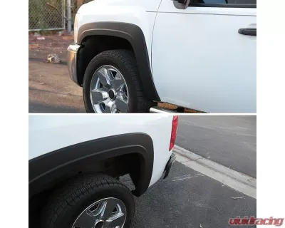 Spec-D Smooth Factory OE Style Fender Flares Chevrolet Silverado 2007-2013 - FDF-SIV07BK-MP