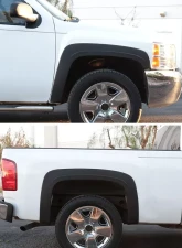 Spec-D Smooth Factory OE Style Fender Flares Chevrolet Silverado 2007-2013                                     - FDF-SIV07BK-MP - Image 4