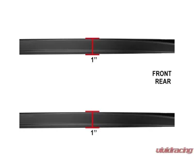 Spec-D Smooth Factory OE Style Fender Flares Chevrolet Silverado 2007-2013 - FDF-SIV07BK-MP