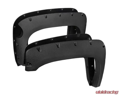 Spec-D 69.3" Bed Textured Factory OE Style Fender Flares Chevrolet Silverado 1500 2007-2013 - FDF-SIV07SB-TS-RS