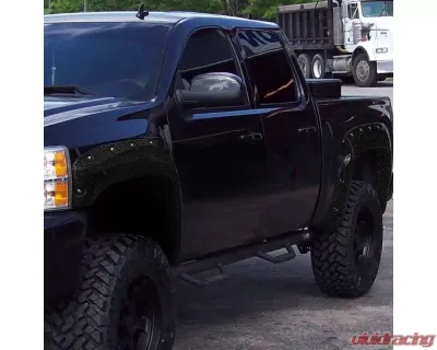 Spec-D 69.3" Bed Textured Factory OE Style Fender Flares Chevrolet Silverado 1500 2007-2013 - FDF-SIV07SB-TS-RS