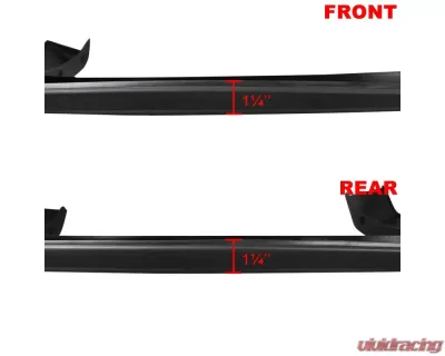 Spec-D 69.3" Bed Factory OE Style Fender Flares Chevrolet Silverado 1500 2007-2013 - FDF-SIV07SBBK-RS
