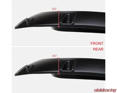 Spec-D Smooth Rivet Style Fender Flares Chevrolet Silverado 2007-2013 - FDF-SIV07V2-PK-MP